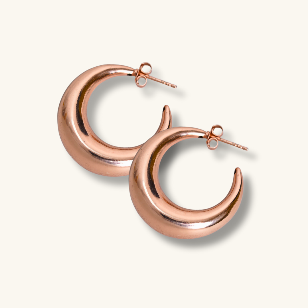 Manchester Hoop Earrings |  Lightweight, Anti-Tarnish