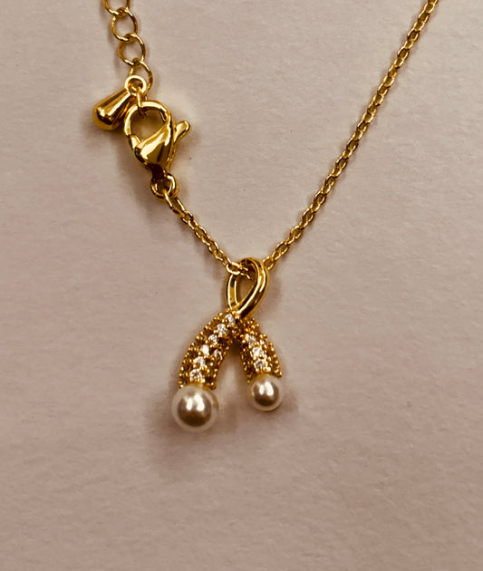 Two Loves Necklace | 18k Gold Plated