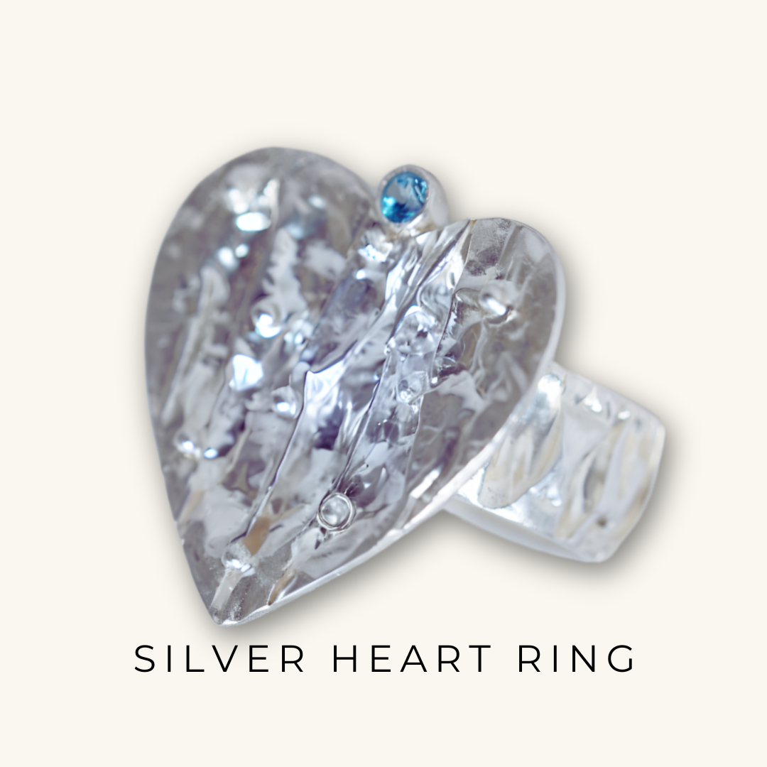 Silver Heart Ring