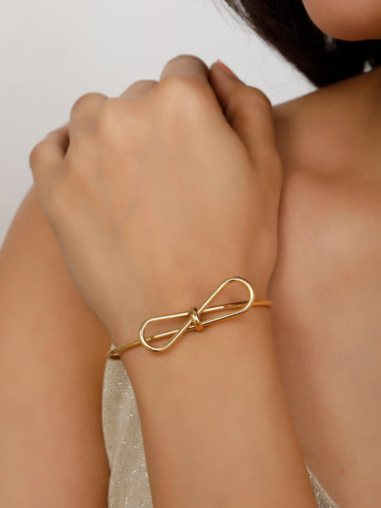 Bow Tie Adjustable Bangle